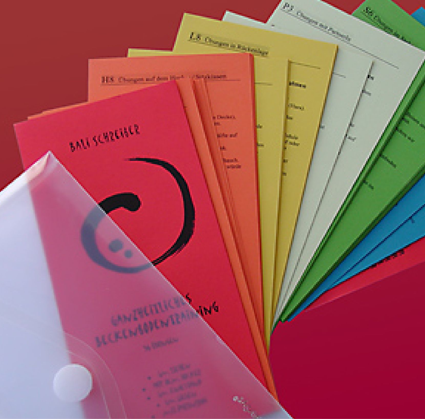 Das Beckenbodenyoga Übungsset als bunte Karten